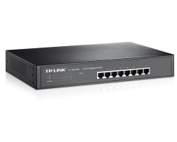 Preklopnik TP-LINK 8-port Gigabit Switch 8×10/100/1000M RJ45 ports 1U 19" Rack mount metalno kućište-1