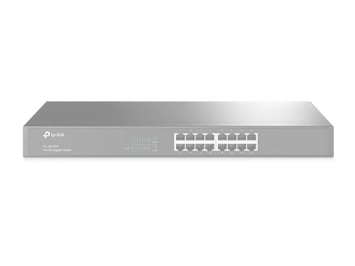 TP-Link 16-port Gigabit preklopnik (Switch), 16×10/100/1000M RJ45 ports, 1U 19", Rack Mount, metalno kućište-11