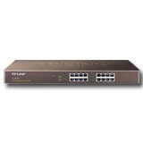 TP-Link 16-port Gigabit preklopnik (Switch), 16×10/100/1000M RJ45 ports, 1U 19", Rack Mount, metalno kućište-0