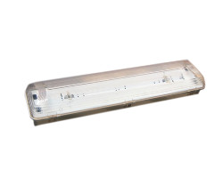 LED armatura ECOVISION za 2×600mm T8 LED cijev (Dimenzije 67×15,8×7 cm, Zaštita IP65, Ugradnja nadžbukno)-0