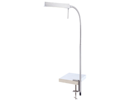 Stolna svjetiljka ECOVISION LED, 7W, 3000K (topla bijela, podesiva, dekorativno mliječno staklo)