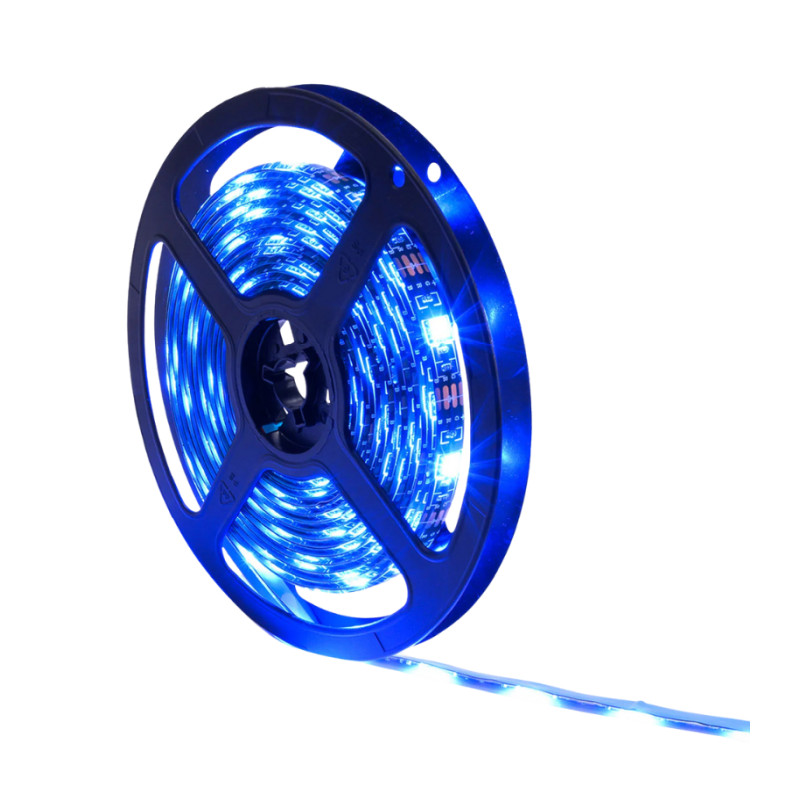 LED traka ECOVISION 0.5m, 3528, 60LED/m, 4.8W/m, 36V DC, plava (Snaga 4,8W/m, Svjetlosni tok 420lm/m, Radni napon DC 36V, Broj LED dioda 60led/metar, Zaštita IP20)-0