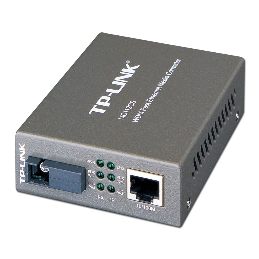 Optički pretvarač TP-LINK 100M WDM 10/100M RJ45 u 100M Single-mode SC (do 20km)-5