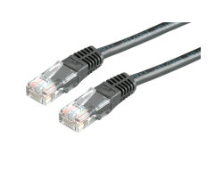 Roline UTP mrežni kabel Cat.5e, 2.0m crni