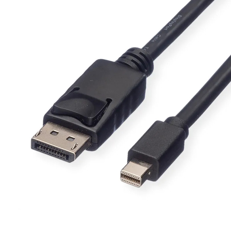 Roline DisplayPort kabel v1.1, DP - Mini DP, M/M, 2.0m crni-1