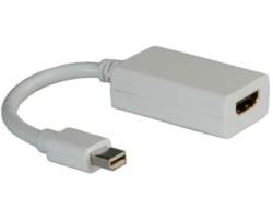 Roline adapter/kabel Mini DisplayPort - HDMI, M/F, 0.1m