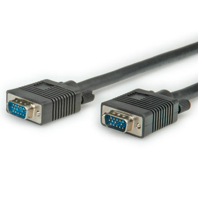 STANDARD VGA kabel, HD15 M/M, 15m crni-1