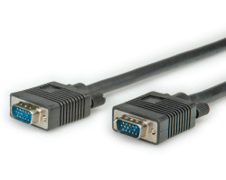STANDARD VGA kabel, HD15 M/M, 15m crni-0