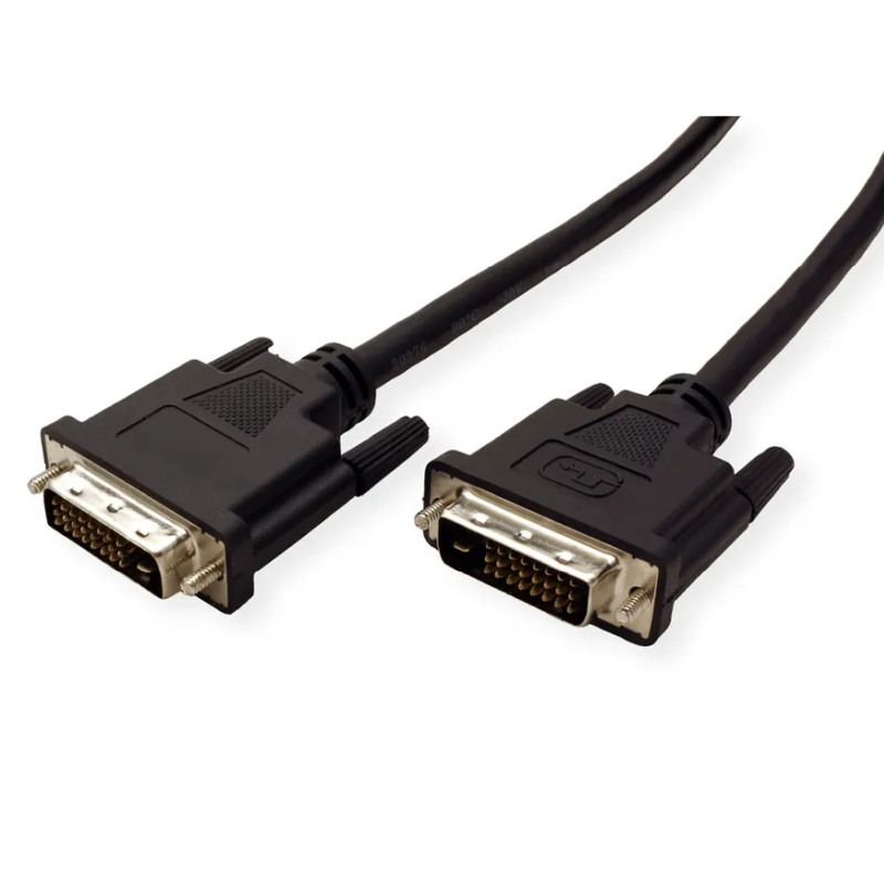 STANDARD DVI kabel, DVI-D (24+1) Dual Link, M/M, 3.0m crni-0