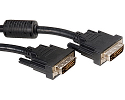 STANDARD DVI kabel, DVI-D (24+1) Dual Link, M/M, 3.0m crni-1