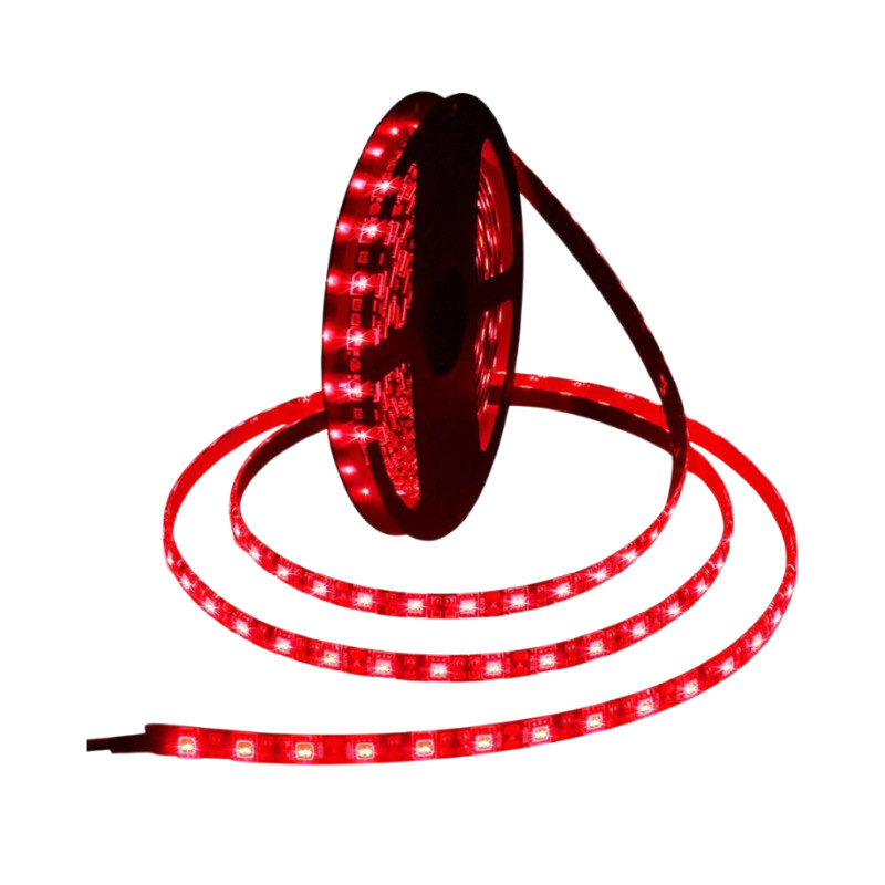 LED traka ECOVISION 0.5m, 3528, 60LED/m, 4.8W/m, 36V DC, crvena (4.8W/m, 60 LED/m, 36V DC, crvena, samoljepljiva)-0