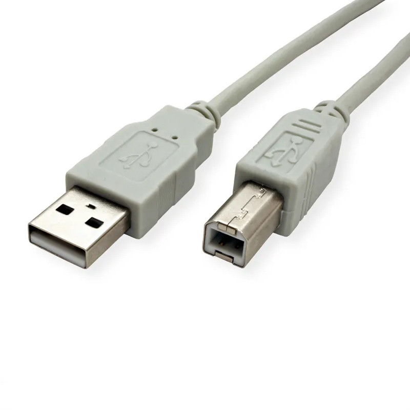 STANDARD USB2.0 kabel TIP A-B M/M, 4.5m, bež-1