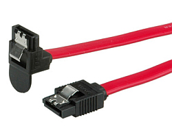 Roline SATA 6.0Gbit/s kabel, kutni, 1.0m