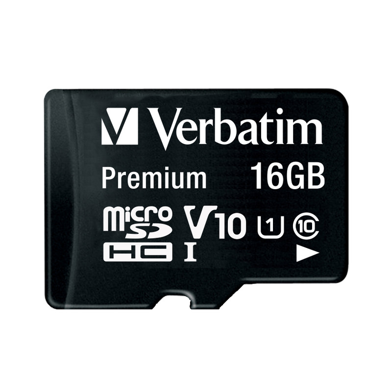 Memorijska kartica VERBATIM Micro Secure Digital (HC) 16GB Class 10 + adapter, Blister Pack-0
