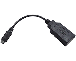 Roline USB2.0 OTG kabel TIP A(F) na Micro B(M), 0.15m crni-1