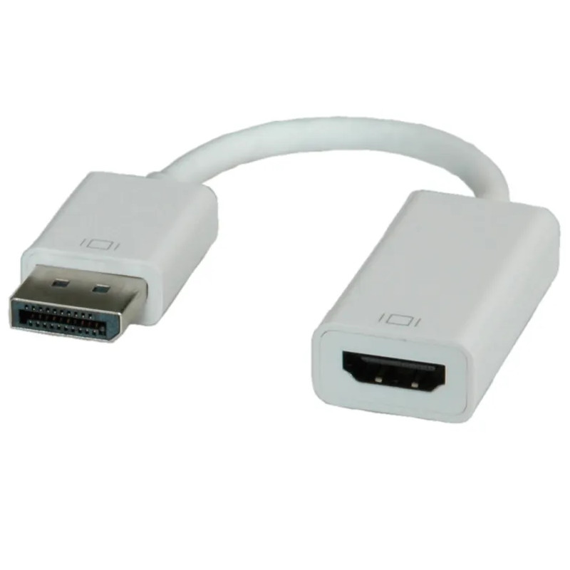 Roline adapter/kabel DisplayPort - HDMI, M/F, 0.15m-1