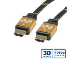 Roline GOLD HDMI kabel, M/M, 20m (pozlaćeni konektori)-0