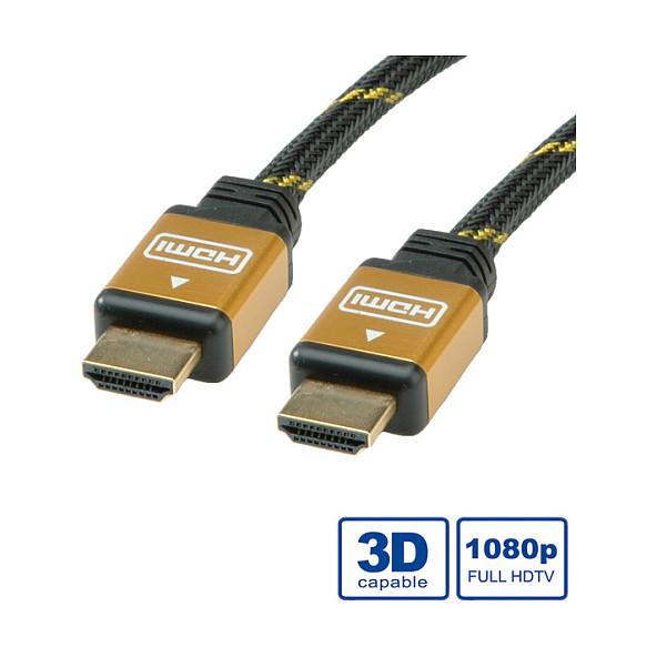 Roline GOLD HDMI kabel, M/M, 20m (pozlaćeni konektori)-4