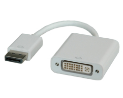 Roline adapter/kabel DisplayPort - DVI-D (24+1), M/F, 0.15m