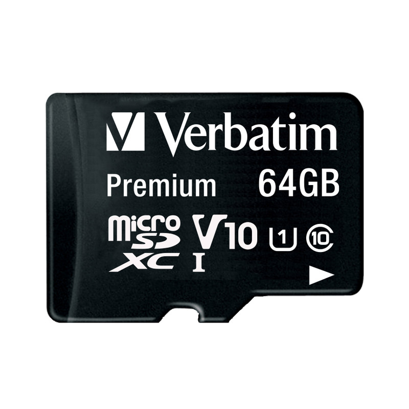 Verbatim memorijska kartica Micro Secure Digital Premium (XC/UHS1) 64GB Class 10 + adapter-1