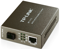 Optički pretvarač TP-LINK 100M WDM 10/100M RJ45 u 100M Single-mode SC (do 20km)