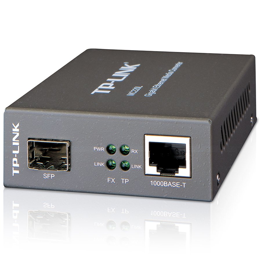 TP-Link Gigabit optički pretvarač 1000M RJ45 u 1000M SFP slot podrška za MiniGBIC modul-0