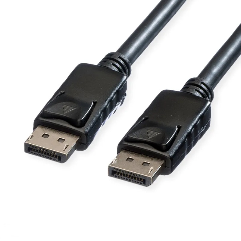 Roline DisplayPort kabel v1.2, DP-DP M/M, 10m crni-1