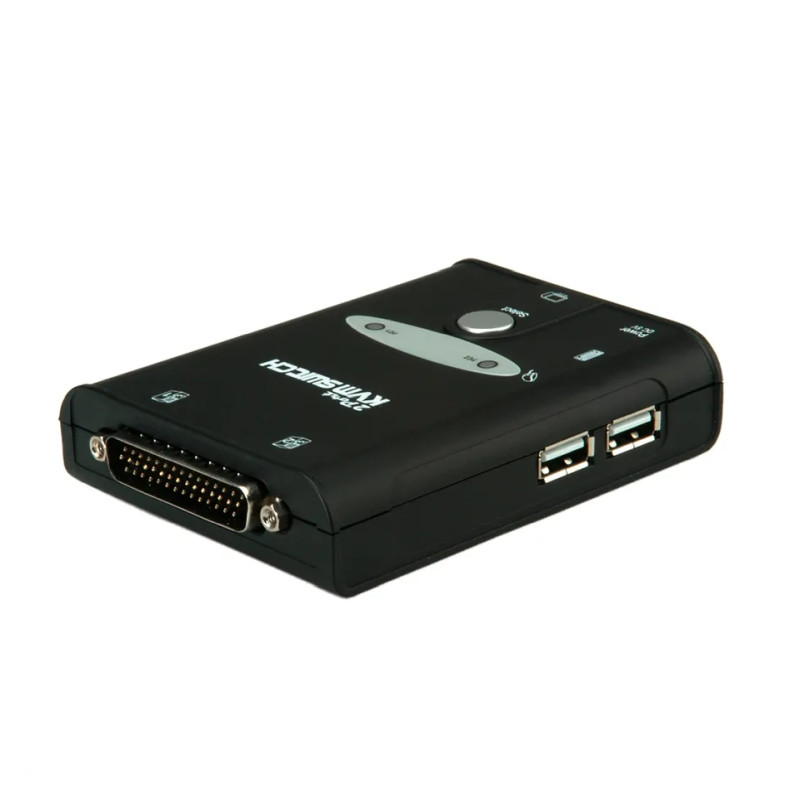 Roline VALUE KVM "Star" preklopnik (1 korisnik/2 PC), HDMI/USB-1