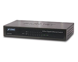 Preklopnik (Switch) PLANET 8-port 10/100/1000Mbps, metalno kućište-1