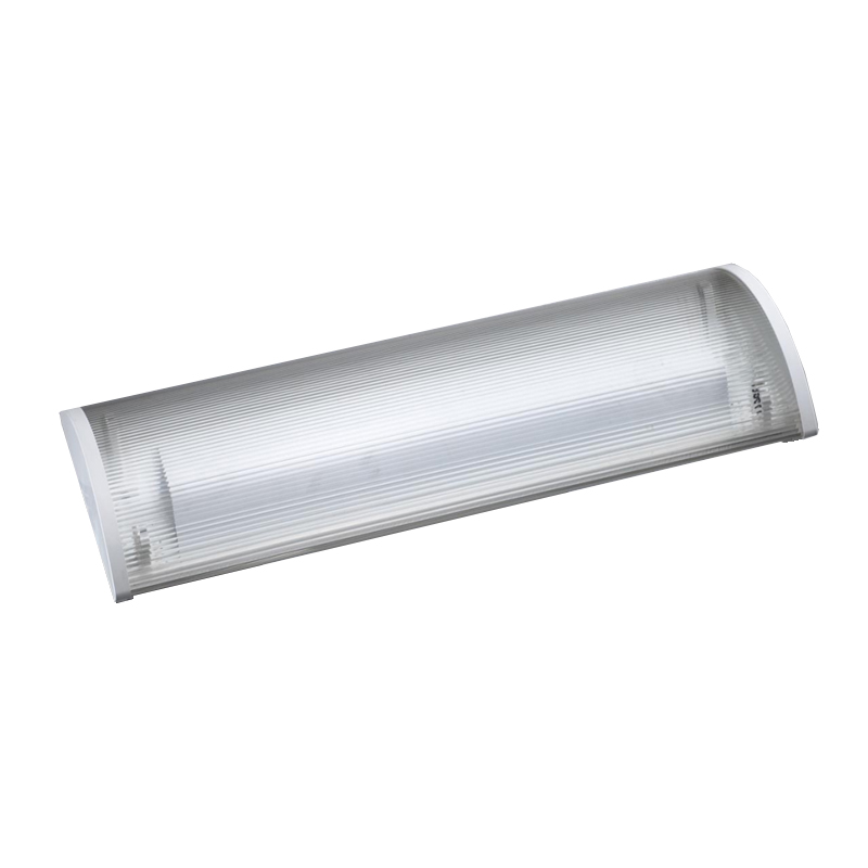 EcoVision armatura za T8 LED cijevi 2×600mm (IP20, siva, zrcalna sjenila, nadžbukna ugradnja)-0