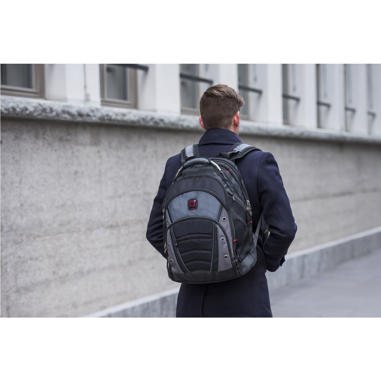 Wenger ruksak Synergy za 16" prijenosnik crno/sivi-8