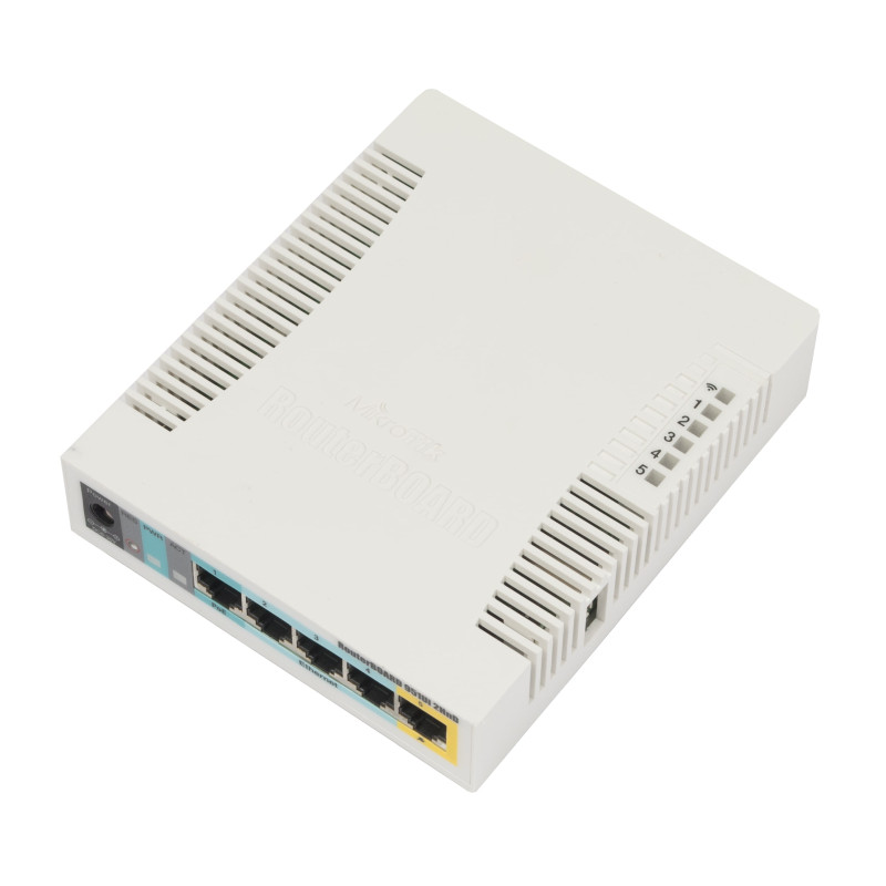Router Mikrotik RB951Ui-2HnD 600Mhz CPU, 128MB RAM, 5×LAN, 2.4Ghz 802b/g/n integrirana antena-7