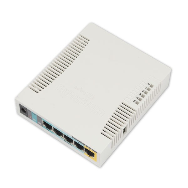 Router Mikrotik RB951Ui-2HnD 600Mhz CPU, 128MB RAM, 5×LAN, 2.4Ghz 802b/g/n integrirana antena-3