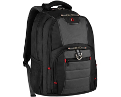 Wenger ruksak Pillar za 16" prijenosnik crno/sivi