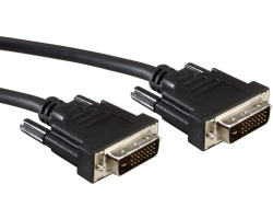 Roline VALUE DVI kabel, DVI-D (24+1) Dual Link, M/M, 5.0m crni-0