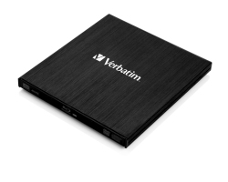 Vanjski snimač VERBATIM Blu-Ray Slimline, M-Disc kompatibilan, USB3.0 crni