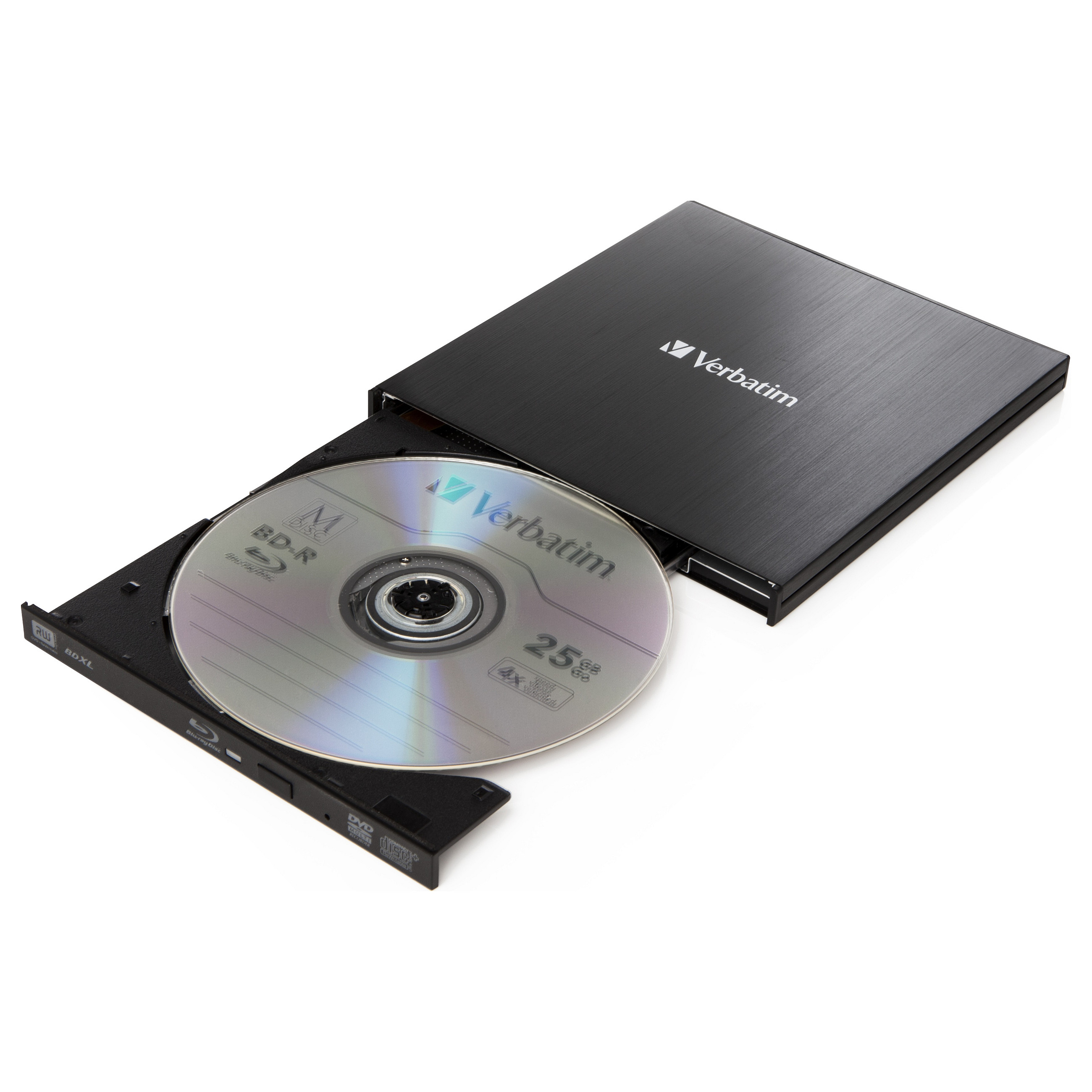 Vanjski snimač VERBATIM Blu-Ray Slimline, M-Disc kompatibilan, USB3.0 crni-3
