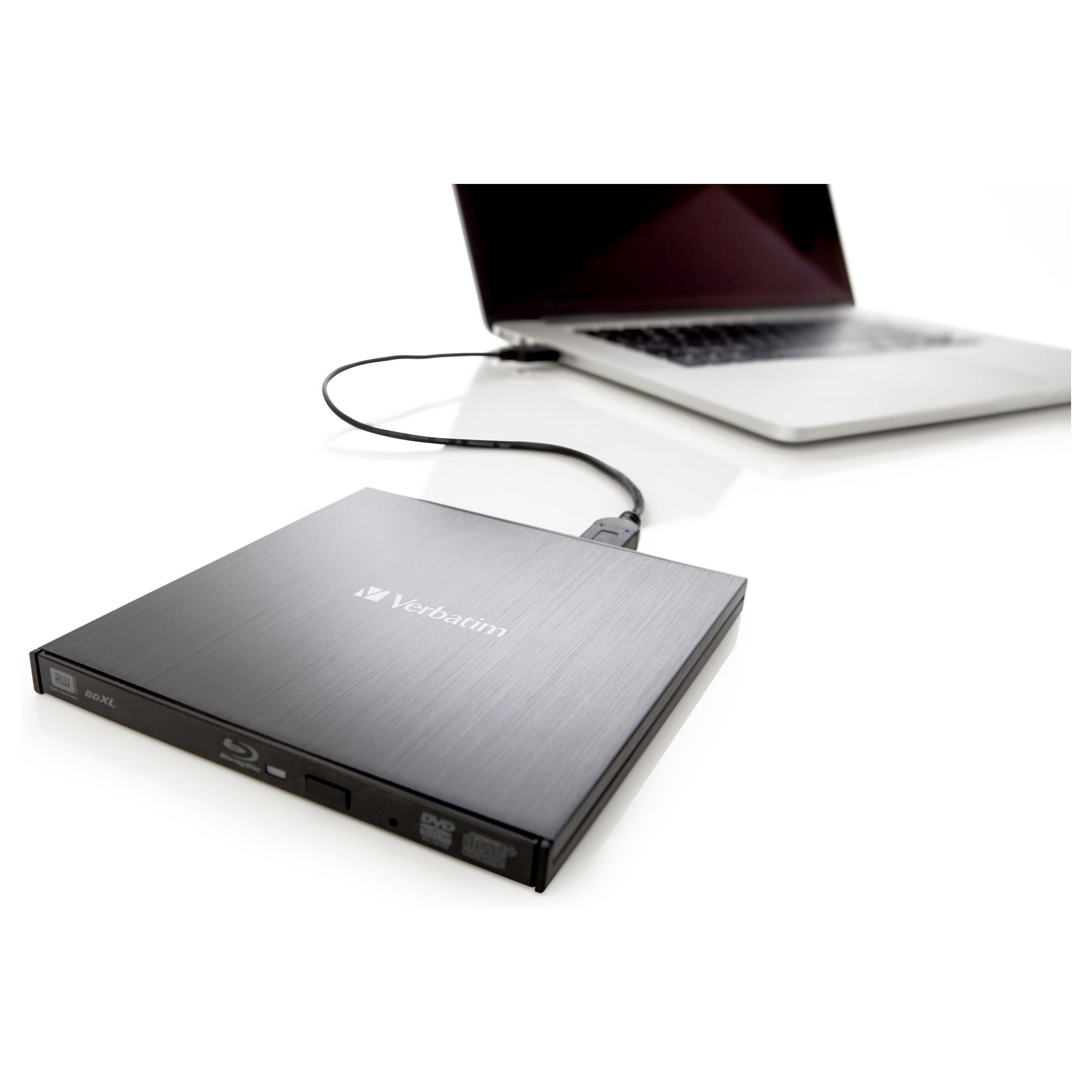 Vanjski snimač VERBATIM Blu-Ray Slimline, M-Disc kompatibilan, USB3.0 crni-4