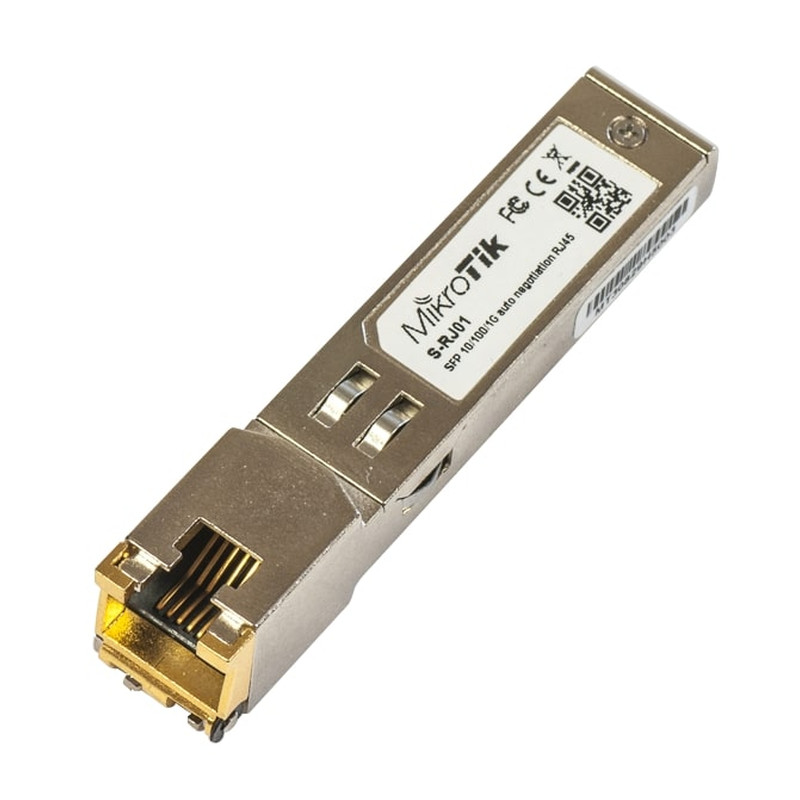 Mikrotik RJ45 SFP 10/100/1000M bakreni modul (S-RJ01)-1