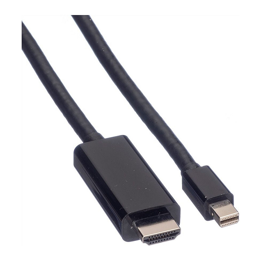Roline VALUE Mini DisplayPort kabel v1.2, Mini DP - UHDTV, M/M, 2.0m crni-3