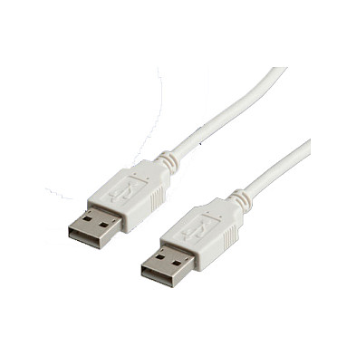 Roline VALUE USB2.0 kabel TIP A-A M/M, 1.8m bijeli-1