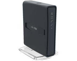 Mikrotik RB952Ui-5ac2nD-TC, hAP ac lite tower, 650MHz CPU, 64MB RAM, 5xLAN, 2.4Ghz 802.11b/g/n/ 5Ghz 802.11ac, USB, PSU, RouterOS L4-0