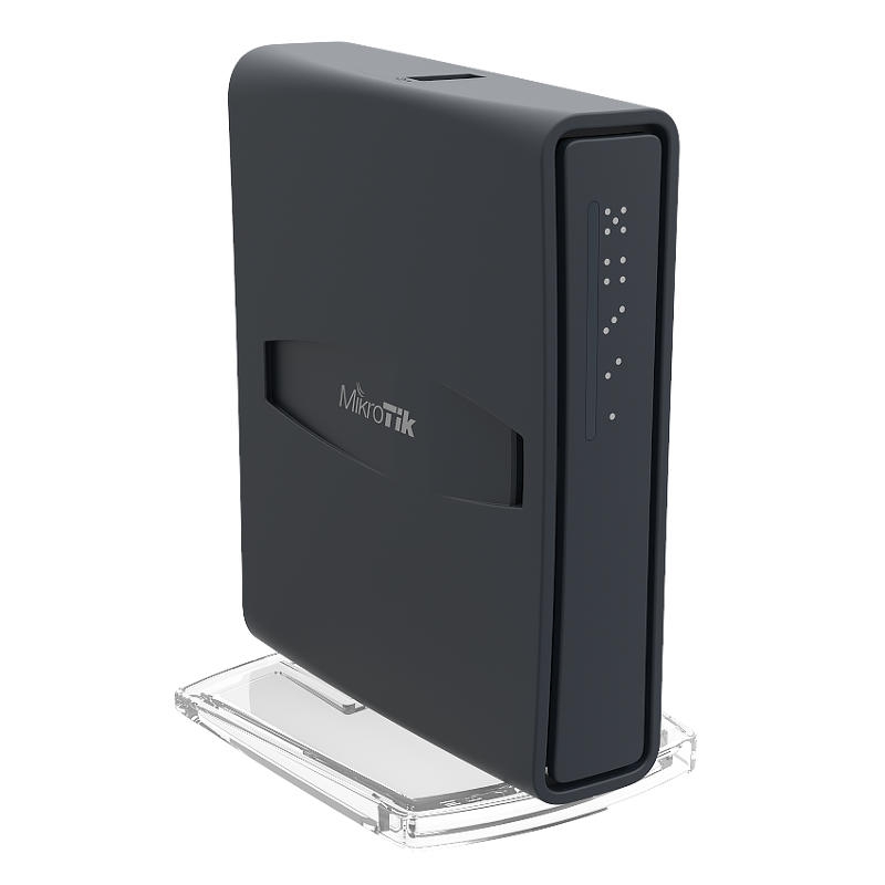 Mikrotik RB952Ui-5ac2nD-TC, hAP ac lite tower, 650MHz CPU, 64MB RAM, 5xLAN, 2.4Ghz 802.11b/g/n/ 5Ghz 802.11ac, USB, PSU, RouterOS L4-1