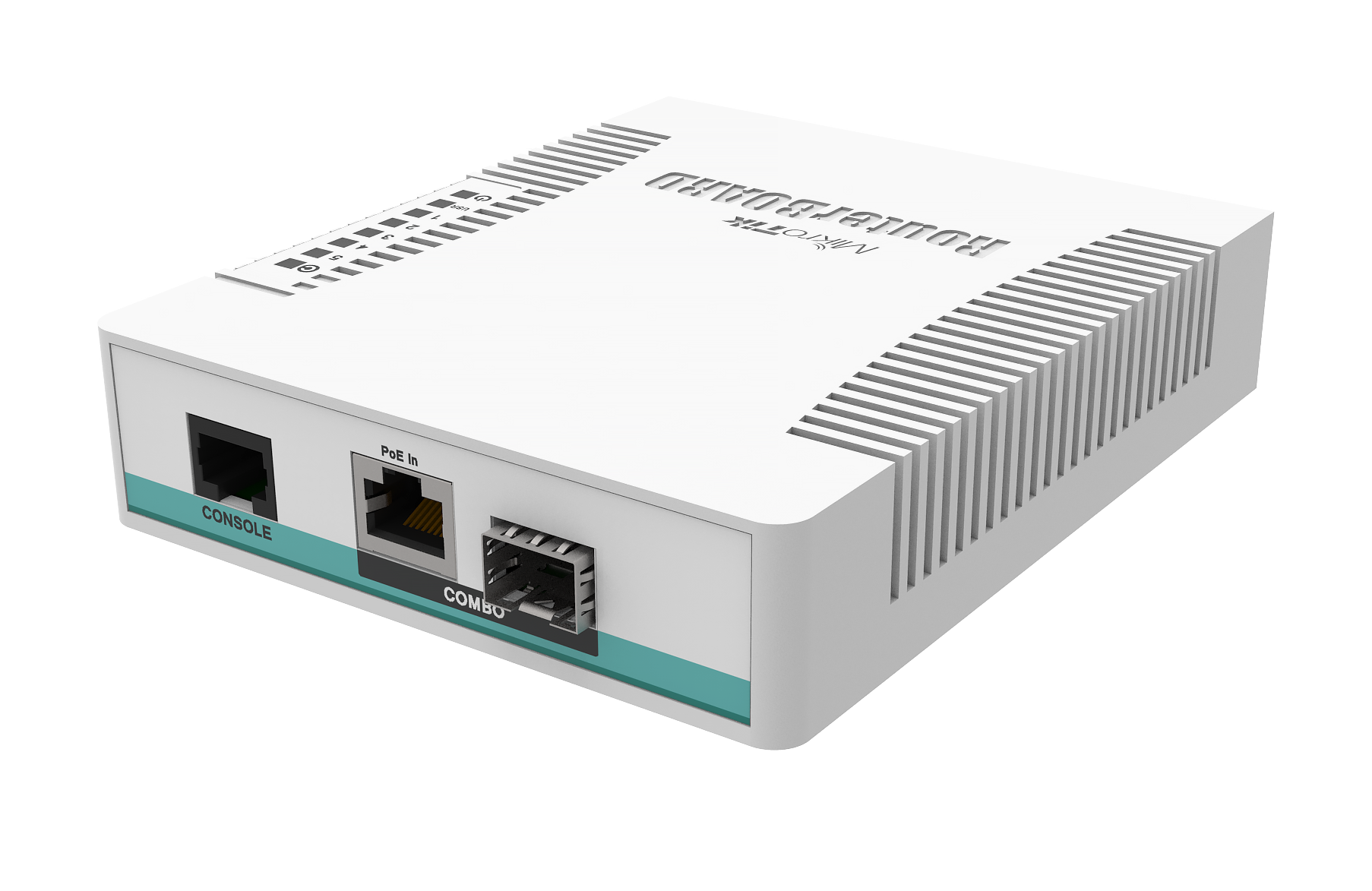 Cloud Router Switch MIKROTIK CRS106-1C-5S (400MHz CPU, 128MB RAM, 1×Combo port, 5×SFP cages)-2
