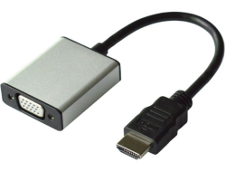 Roline VALUE adapter/kabel HDMI - VGA+Audio, M/F, (Stereo), 0.15m