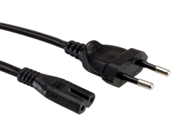 Roline VALUE naponski kabel 2-polni, IEC320 C7, 3.0m crni-0