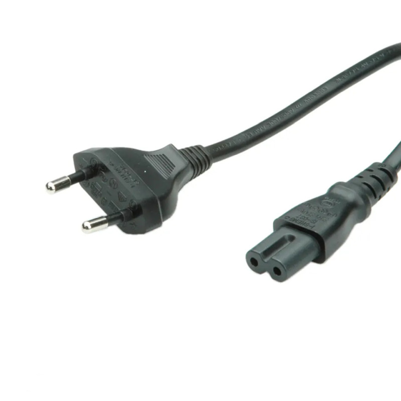 Roline VALUE naponski kabel 2-polni, IEC320 C7, 3.0m crni-3