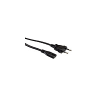 Roline VALUE naponski kabel 2-polni, IEC320 C7, 3.0m crni-1