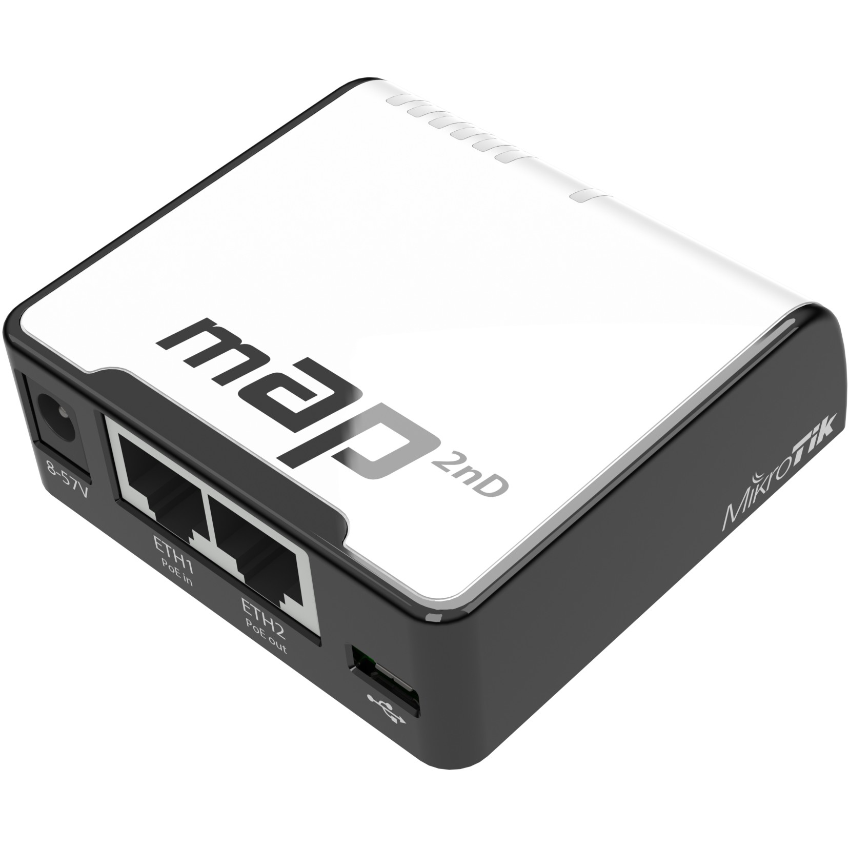 Router Mikrotik RBmAP2nd mAP 650MHz CPU 64MB RAM 2×LAN 2.4Ghz 802.11bgn Dual Chain bežični-2