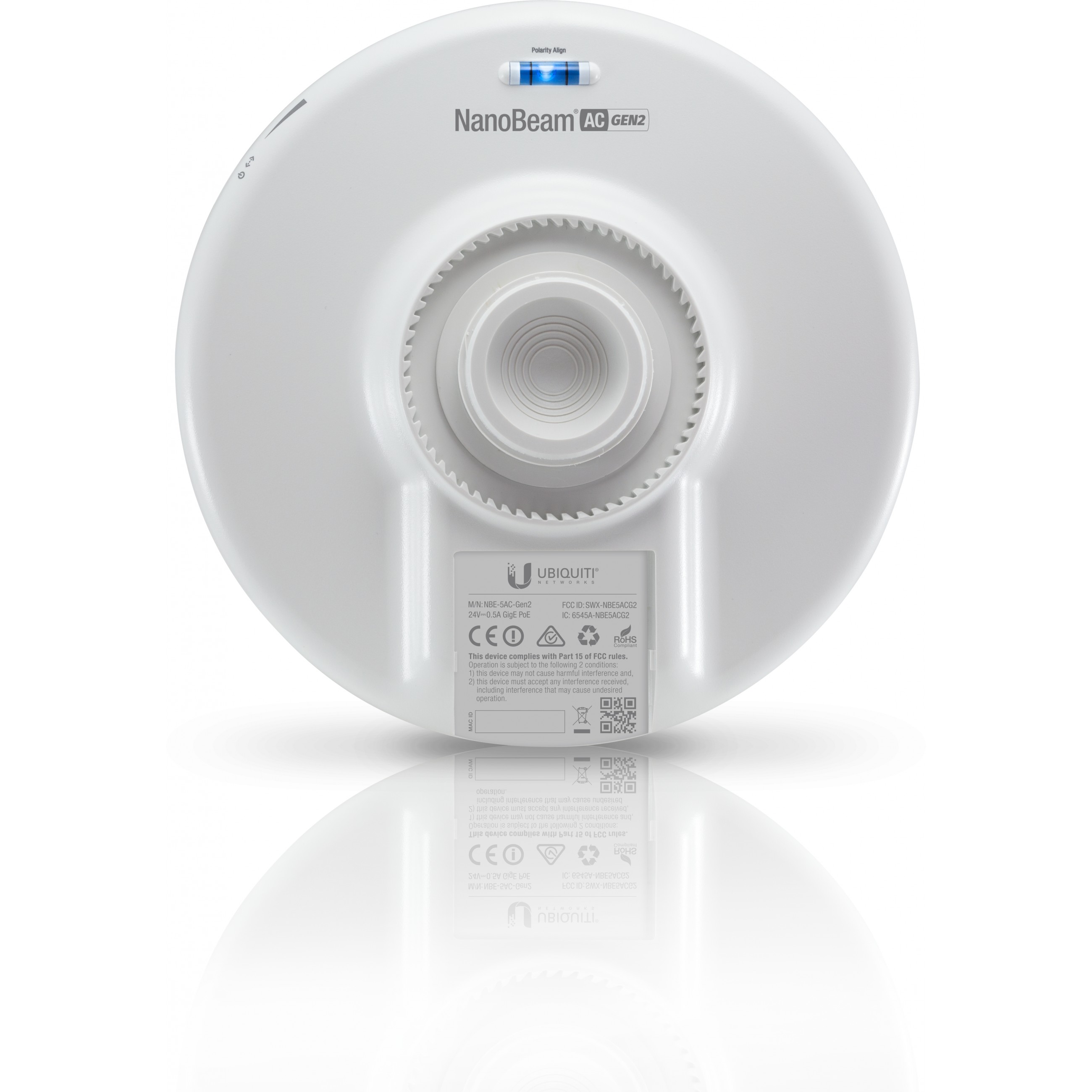 Uređaj za bežičnu mrežu UBIQUITI airMax NanoBeam 5ac Gen2 5GHz 19dBi-6